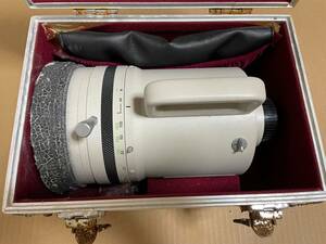 ジャンク　カメラ　レンズ　MINOLTA　RF 800mm　1:8　ケース付き　サビあり