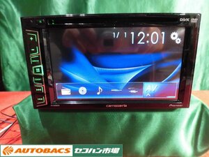 ●カロッツェリア２DINメインユニット【FH-6200DVD】2015年モデル中古品!