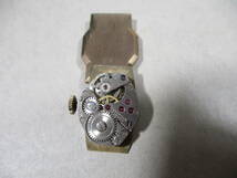 腕時計 ふる－い婦人用 Culture１７石　K18刻印　作動中　ジャンク　部品取に_画像5