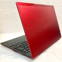 [Windows11] 13.3型 軽量モバイル 富士通 LIFEBOOK U938/S サテンレッド (Celeron 3965U 2.2GHz/4GB/SSD 128GB/Wi-Fi/Webカメラ)[361601-]_画像1