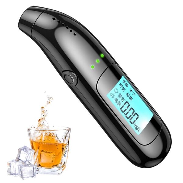アルコールチェッカー アルコール検知器 USB充電式 コンパクト 非接触式