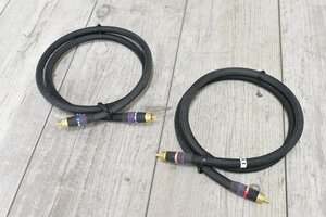 ◇p1479 中古品 RCAケーブル MONSTER CABLE 1m ペア