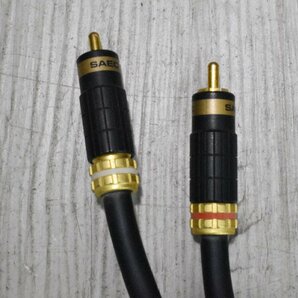 ◇p1440 中古品 SAEC サエク 音響用ケーブル STRESS FREE 6N HYBRID CABLE ペア 0.8mの画像4