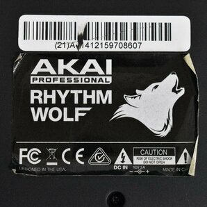 ◇p1677 現状品 AKAI アカイ リズムマシン RHYTHM WOLFの画像7