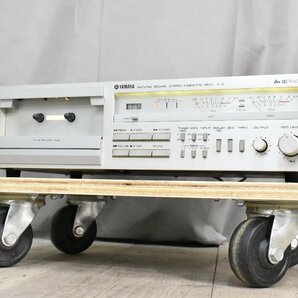 ◇p1823 ジャンク品 YAMAHA ヤマハ ステレオカセットデッキ K-9の画像1