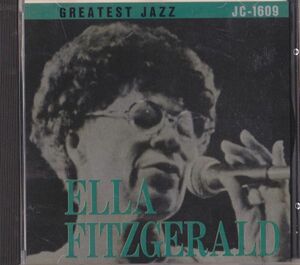 CD　★Ella Fitzgerald Greatest Jazz　国内盤　(Echo Industry Co., Ltd. JC-1609)　