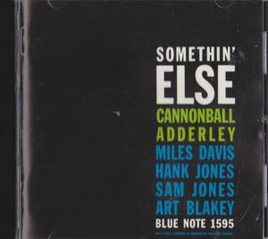 CD　★Cannonball Adderley, Miles Davis, Hank Jones, Sam Jones, Art Blakey Somethin' Else　国内盤　(Blue Note UCCU-99001)　帯付