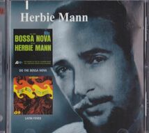 CD　★Herbie Mann Do The Bossa Nova / Latin Fever　UK盤　(Warner Jazz 8122754372)_画像1