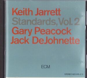 CD　★Keith Jarrett Standards, Vol. 2　ドイツ盤　(ECM Records 1289 825 015-1)