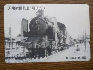 【使用済】　天塩炭鉱鉄道1号（C58）