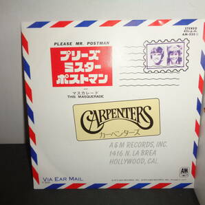 プリーズ・ミスター・ポストマン カーペンターズ EP盤 シングルレコード 同梱歓迎 V501の画像1
