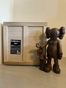 KAWS Good Intentions Wood Sculpture 38cm