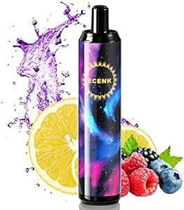 Ecenk 3 Pro 電子タバコ 使い捨て 7200回吸引可能 禁煙補助に最適 水蒸気 爆煙 vape ニコチンなし タール無し