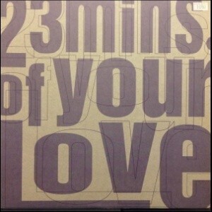 12inchレコード　ANGEL MORAES / 23 MINS. OF YOUR LOVE