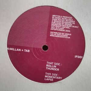 12inchレコード　McMILLAN & TAB / INFLIGHT SESSIONS VOL. 2 ALBUM SAMPLER