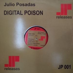 12inchレコード　JULIO POSADAS / DIGITAL POISON