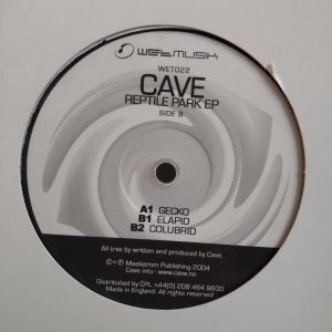 12inchレコード　CAVE / REPTILE PARK EP