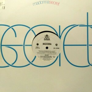 12inchレコード　 MADONNA / SECRET