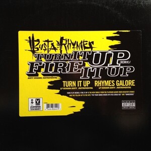 12inchレコード　 BUSTA RHYMES / TURN IT UP (REMIX)