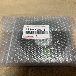 ★中古/TOYOTA/トヨタ純正カーナビ用/DVD地図更新ソフト/2021年秋の全国版】08664-0BA16の画像2