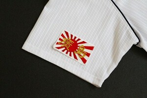 送料無料 廣島日章旗 ★ 刺繍 ワッペン 広島 カープ 応援 ユニホーム に