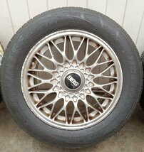 ★中古品★ BBS TOYOTA RG173 16×7J+45 114.3-5H 20セルシオ後期 純正オプション DELINTE AW5 215/60R16 2019 未走行【他商品と同梱歓迎】_画像3