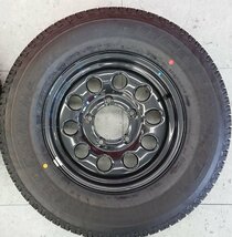 中古品 ジムニーシエラ JB74 純正スチールホイール 15×5.5J+5 139.7-5H BRIDGESTONE DUELER H/T 195/80R15 2022年製 5本 他商品と同梱歓迎_画像3