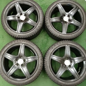 ★中古品★ AGA 18×8J＋48 112-5H CONTINENTAL CONTI VIKING CONTACT 6 235/40R18 ベンツAクラス W177など【他商品と同梱歓迎】