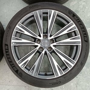 ★中古品★ AUDI A6 純正 20×8.5J＋43 112-5H MICHELIN PILOT SPORT4 255/40R20 アウディ ミシュラン ガリキズあり【他商品と同梱歓迎】の画像2