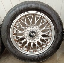 ★中古品★ BBS TOYOTA RG173 16×7J+45 114.3-5H 20セルシオ後期 純正オプション DELINTE AW5 215/60R16 2019 未走行【他商品と同梱歓迎】_画像4