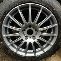 ★中古品★レアマイスター　15S　17インチ　17×7.5J+50　114.3-5H　アイスナビ６/215/55R17/2018年製　4本【他商品と同梱歓迎】_画像3