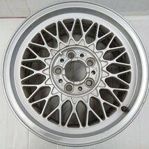 ★中古品★BMW 純正 16インチ 16×8J +23 120-5H メッシュ E38 ７シリーズ【他商品と同梱歓迎】_画像2