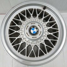 ★中古品★BMW 純正 16インチ 16×8J +23 120-5H メッシュ E38 ７シリーズ【他商品と同梱歓迎】_画像4