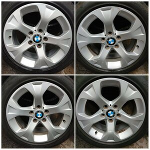 ★中古品★4本 BMW X1 E84 純正 17インチ 7.5J +34 5H PCD120 225/50R17 ピレリP7【他商品と同梱歓迎】