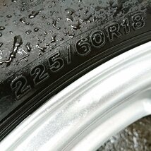 ★中古品★ブリヂストン DM-V3 225/60R18 18×7.5J+53　114.3-5H スタッドレス　4本【他商品と同梱歓迎】_画像8