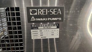 ★ジャンク★REI-SEA IWAKI PUMPS REI-SEA Cooler RX-601AY レイシー クーラー 100V【引取り/手渡し限定 神奈川県平塚市】