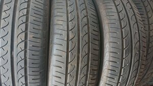 ★中古品★165/65R15 2021×2/2022×2年製 4本セット ヨコハマタイヤ BluEarth ブルーアース【他商品と同梱歓迎】