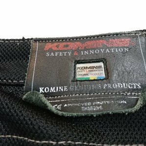 ★未使用品★KOMINE WJ-740R ライディングメッシュジーンズ ブラック Lサイズ 07-740【他商品と同梱歓迎】の画像4