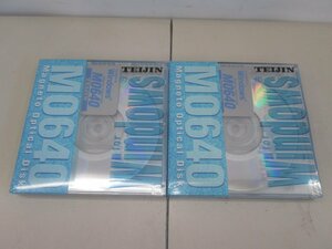 ★未開封品★MO TEIJIN MO640 640MB Windows 2枚セット【他商品と同梱歓迎】