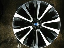 ★中古品★SUBARU フォレスターSJ 純正 アルミホイールセット 18×7J+48 100-5H【他商品と同梱歓迎】_画像5