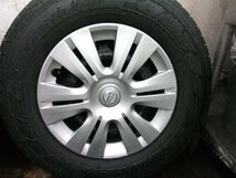 ★中古品★NISSAN キャラバン NV350 YOKOHAMA BLUEARTH-VAN 195/80R15 2021年タイヤホイールセット 15×5.5J 139.7-6H【他商品と同梱歓迎】_画像5