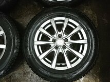 ★中古品★MICHELIN X-ICE 3+ 195/65R15 スタッドレスタイヤホイールセット2018年製 15×6J+43 100-5H【他商品と同梱歓迎】_画像5