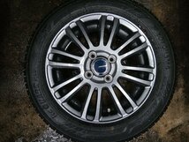 ★バリ溝品★YOKOHAMA ice GUARD IG60 155/65R14 2022年製 スタッドレスタイヤホイールセット 14×4.5J+45 100-4H【他商品と同梱歓迎】_画像2