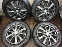 ★中古品★YOKOHAMA ICEGUARD IG70 185/60R15 2021年製 チームスパルコ アルミホイール 15×6J+35 100-5H 4本セット【他商品と同梱歓迎】_画像1