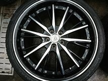 ★中古品★ANHELO KLEITOS アネーロ 20インチ ホイール 20×8.5J+35 114.3-5H KENDA KAISER 245/35R20 2021年製 【他商品と同梱歓迎】_画像2