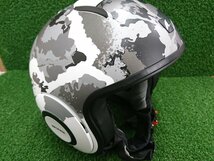 ★美品★SHARK シャーク DRAK HELMET KURTZ KAMO クオーツ カモ ホワイト ダラク ジェットヘルメット 試着のみ【他商品と同梱歓迎】_画像3