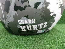 ★美品★SHARK シャーク DRAK HELMET KURTZ KAMO クオーツ カモ ホワイト ダラク ジェットヘルメット 試着のみ【他商品と同梱歓迎】_画像5