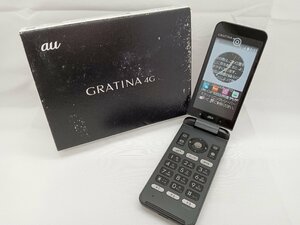 ★新古品★ au KYF31 GRATINA グラティーナ 4G ガラホ ネットワーク利用制限「〇」【他商品と同梱歓迎】