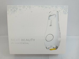 ★未使用品★ NEXT BEAUTY 家庭用冷感光脱毛器 NBD03 光エステ美容器 IPL脱毛器【他商品と同梱歓迎】