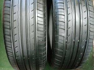 ★中古品★YOKOHAMA BLUEARTH-ES ES32 225/55R17 2022年製 タイヤセット 2本 溝あり【他商品と同梱歓迎】